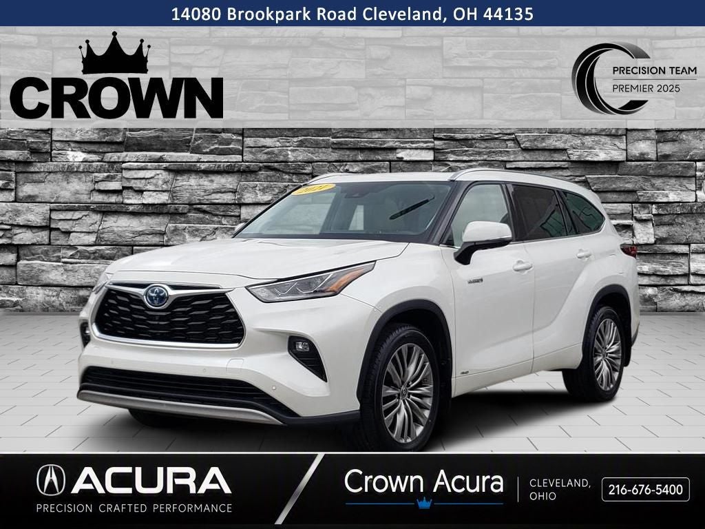 2021 Toyota Highlander Hybrid Platinum