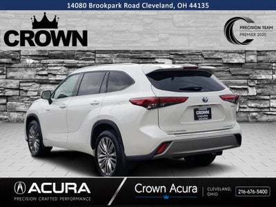 2021 Toyota Highlander Hybrid Platinum