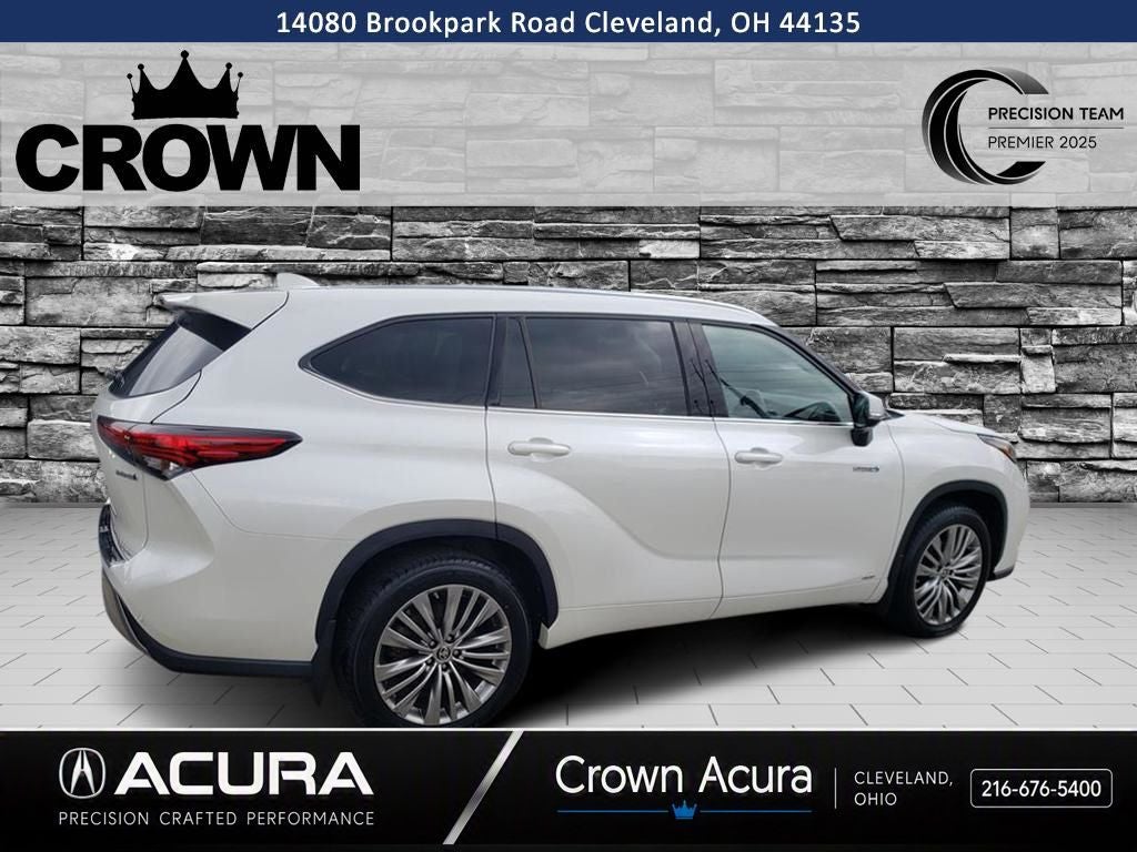 2021 Toyota Highlander Hybrid Platinum