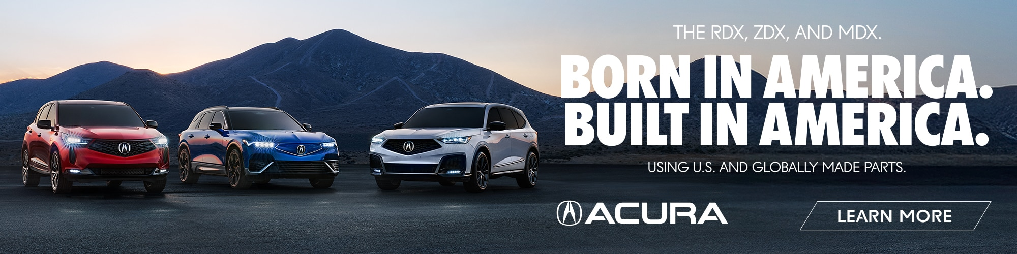 Born In America. Built In America.